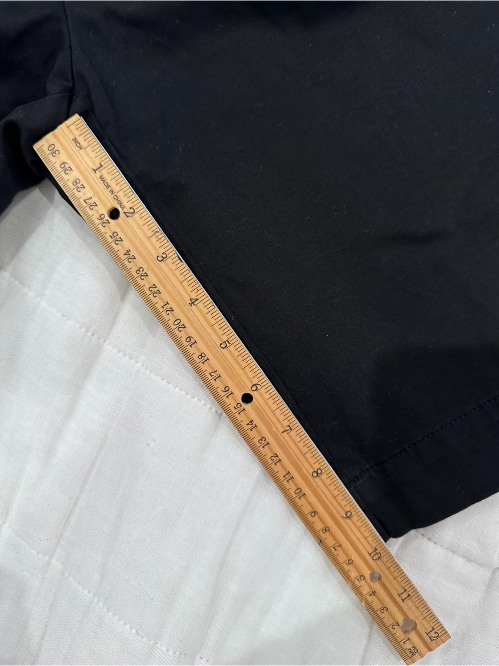 Eddie Bauer Black Women's Bermuda Shorts - 10 inch inseam - size 8 - Picture 5 of 5